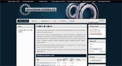 Desktop Screenshot of kulickova-loziska.cz